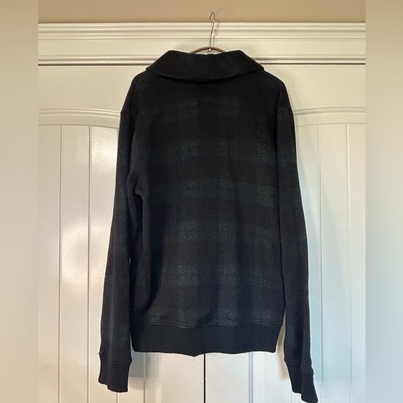 Men’s Old Navy Plaid Cardigan. Size Large. Old Money. Academia - Picture 2 of 8